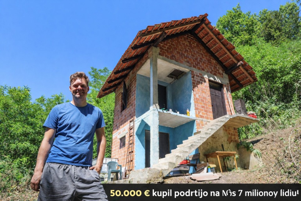 Za 5.000 € kupil podrtijo na Balkanu – danes ga zaradi tega spremlja 7 milijonov ljudi
