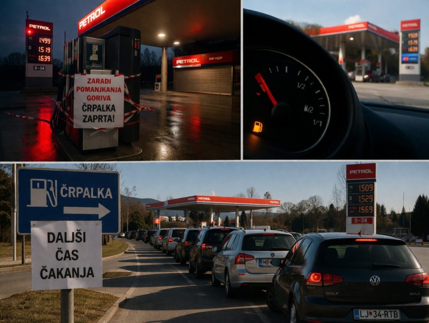 Nas po veliki noči čaka šok? Goriva bi lahko zmanjkalo, opozorila postajajo vse glasnejša - nas lahko doletijo podobni ukrepi kot med korono? (VIDEO)