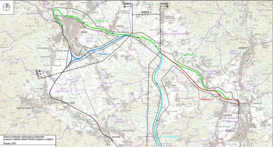 Gorenjska na nogah: železniška trasa Ljubljana – Brnik naj bi uničila gozdove in polja – poglejte, zakaj so ljudje besni
