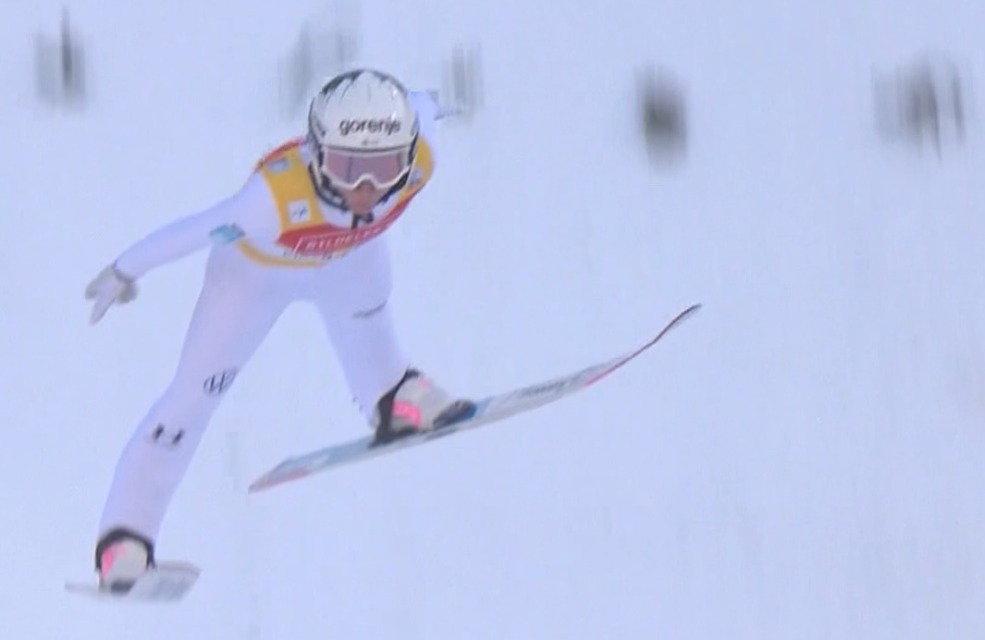 Nika Prevc. FOTO: RTV Slovenija/printscreen