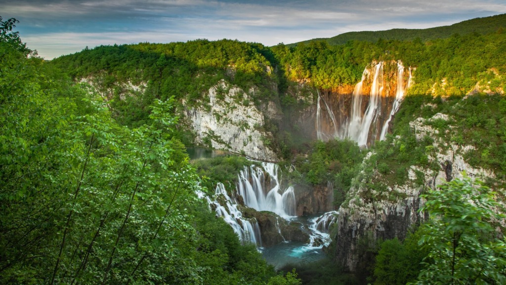 Plitvička jezera poleti