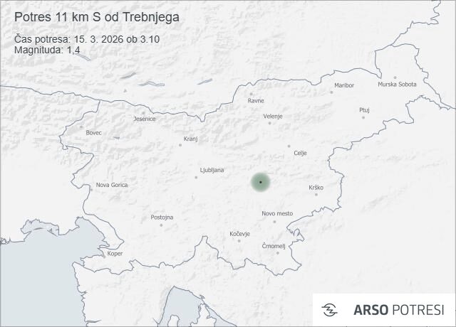 Ponoči so se znova zatresla tla v Sloveniji – ste potres čutili tudi vi? (FOTO)
