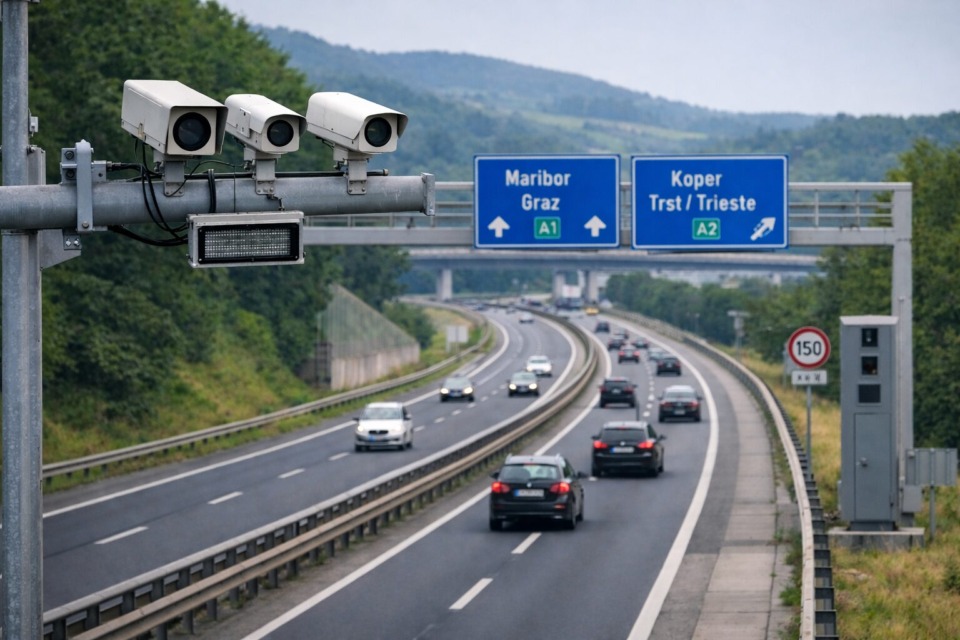 DARS razkriva, tu bo nov radar na slovenskih avtocestah