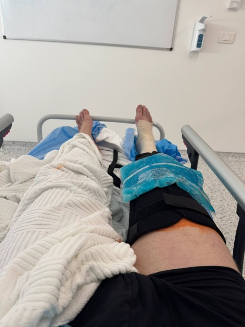 Tik pred vrnitvijo šok - rokometaš Gorenja znova končal na operaciji: »Hribi, bodi močan! Mi smo s teboj«