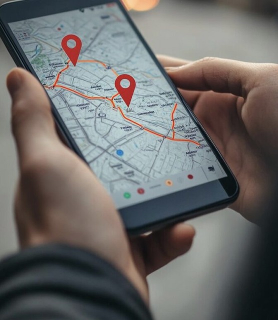 Zemljevid na telefonu