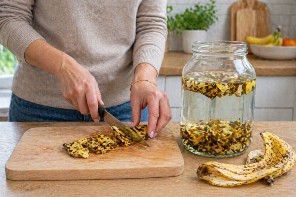 Bananine olupke še vedno mečete stran? Delate veliko napako – na vrtu so lahko zlata vredni