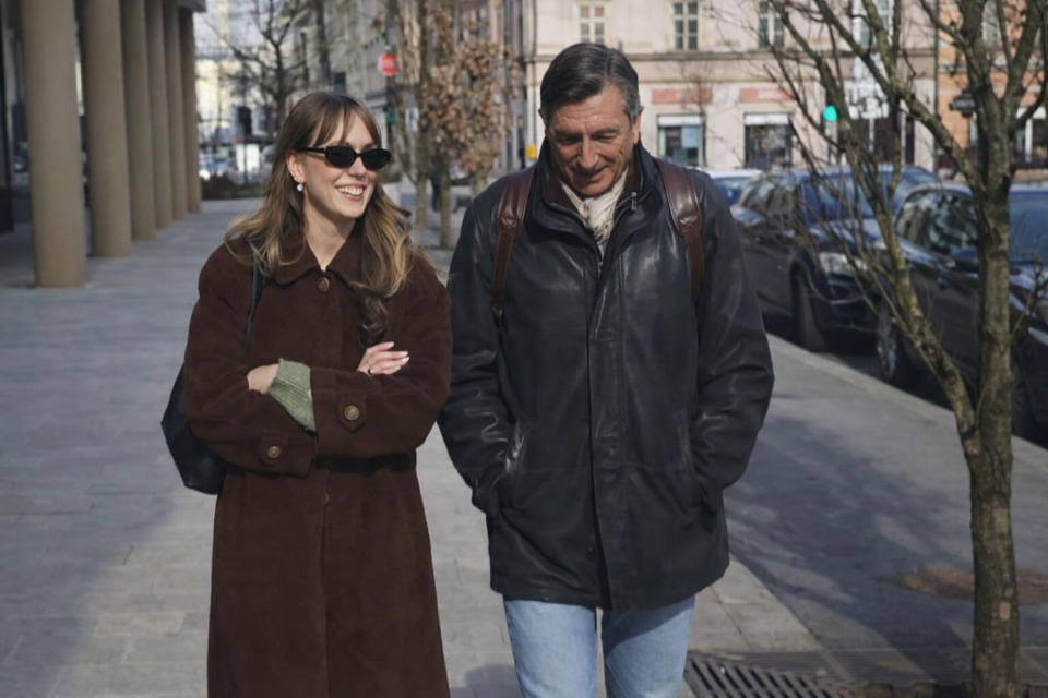 Borut Pahor po potrditvi nove TV-vloge navdušen, z novo voditeljico že kuje načrte