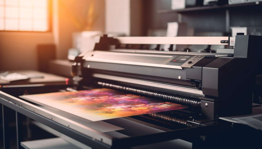 Printer, ki tiska nalepke