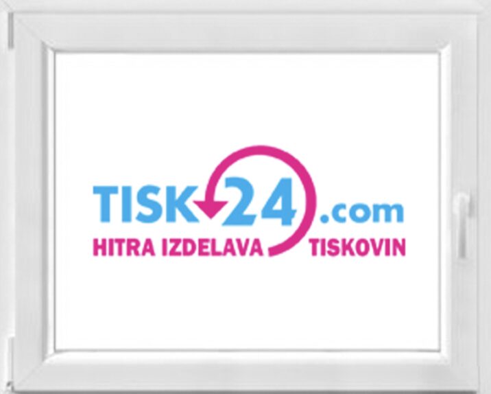 Promocijske nalepke za steklo na oknu