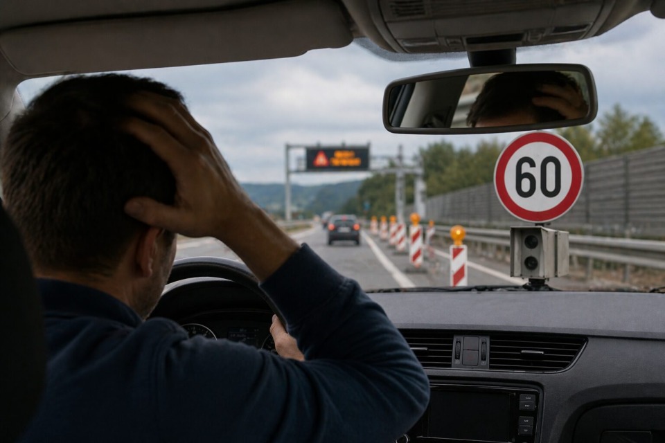 Radar v coni 60 ali 80 km/h? Voznik v paniki: “Sem res ob 1200 €?” – razkrivamo, kaj pravijo izkušnje in pravila