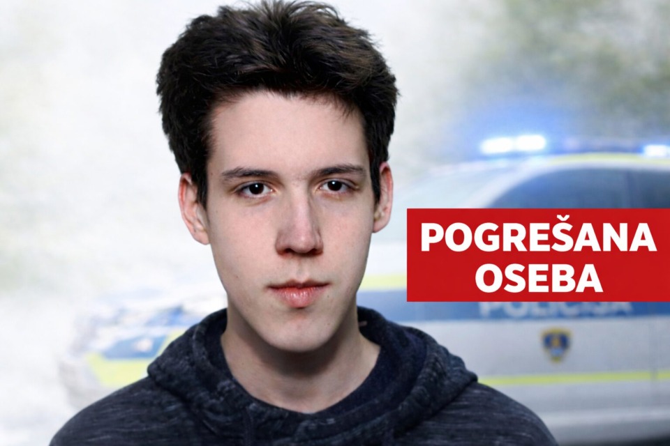 Pogrešan je 17-letni Anže Klinar iz Kovorja – ste ga videli?