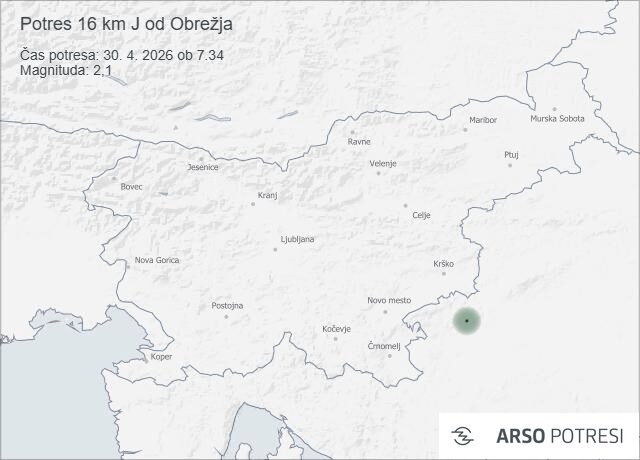 Ste ga čutili? V bližini meje streslo, Zagrebčani poročajo: »O da, močno se je slišalo«