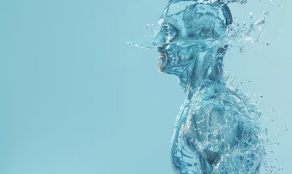 Prikaz vode v telesu