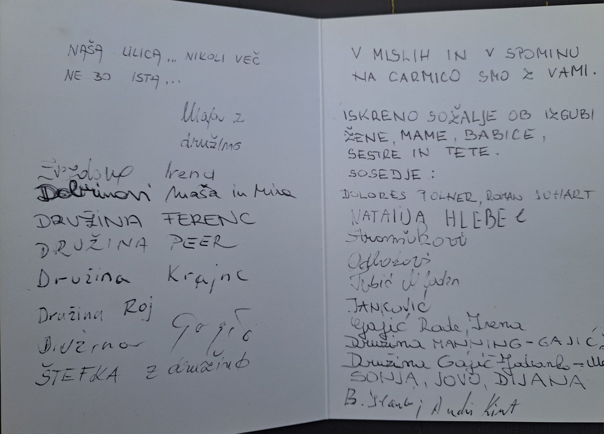 Stojana Auerja ob smrti žene ganili sosedje, tole jim sporoča