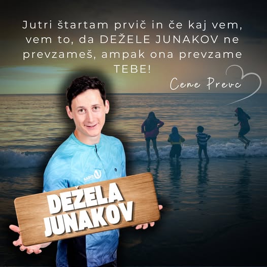 On bo šel namesto Mihe Deželaka okoli Slovenije za otroke, ki ne morejo na morje in na počitnice