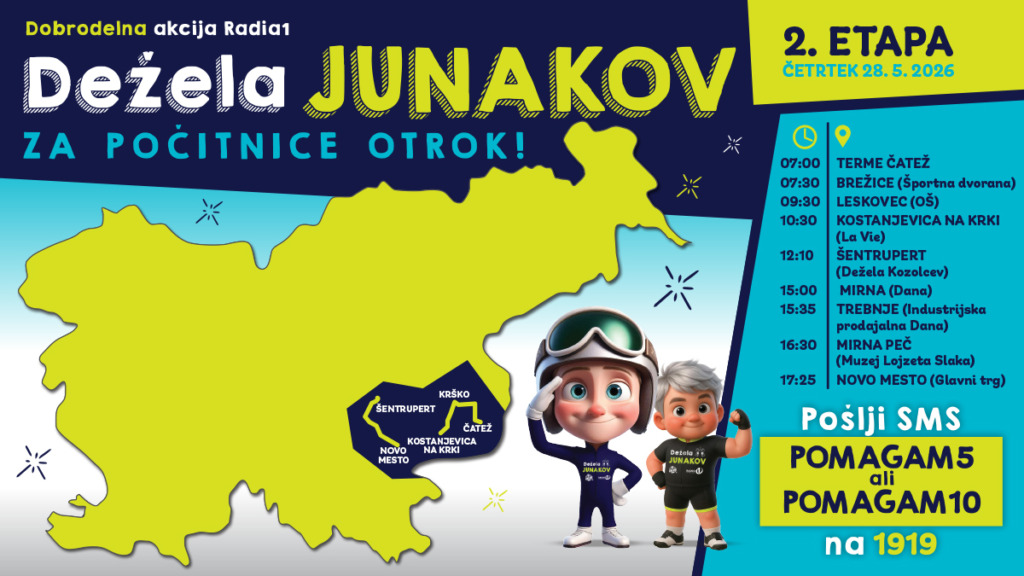Tudi dež jih ni ustavil! Ekipa Dežele junakov s Cenetom Prevcom v močnem neurju uspešno prekolesarila prvo etapo – poglejte, kje jih boste lahko srečali jutri