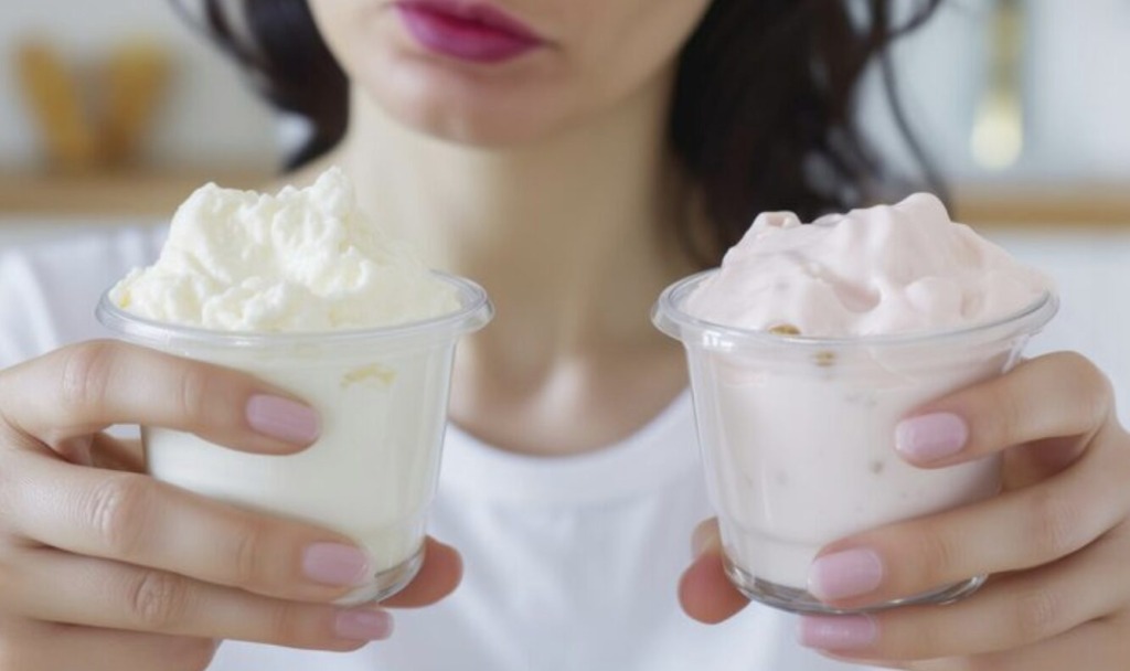 Grški jogurt beljakovine, izbira med dvema tipoma