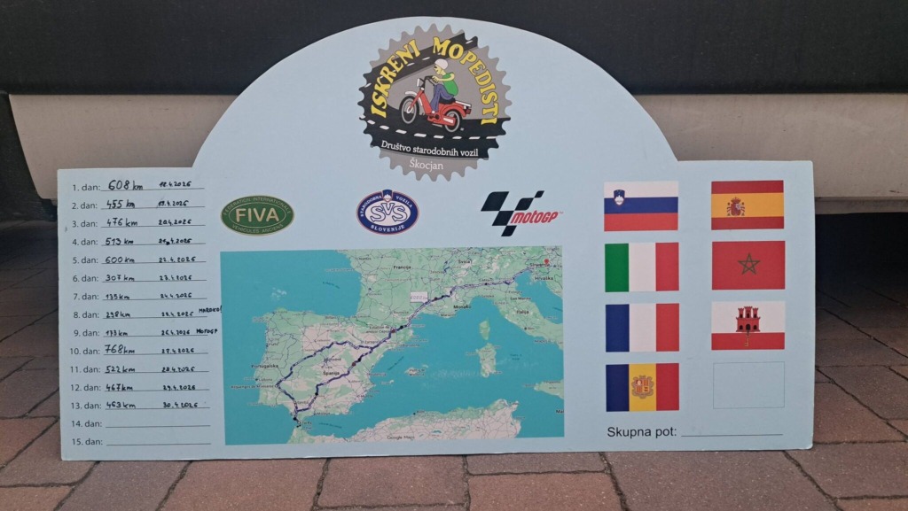 To so dolenjski junaki! S Tomosi so se odpravili vse do Afrike