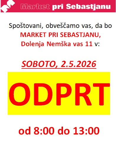 Verjetno danes edina odprta trgovina v Sloveniji, našli smo jo na Dolenjskem (foto)