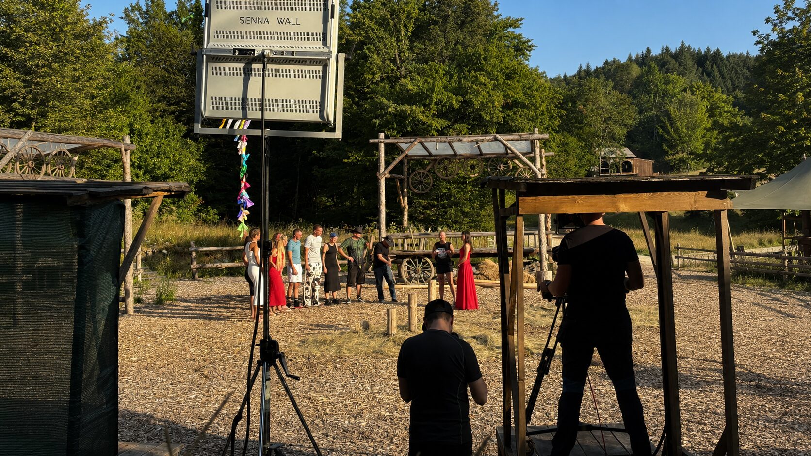 Foto: POP TV / Zakulisje snemanja finala Kmetije
