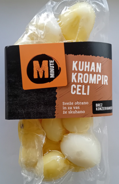 KUHAN KROMPIR CELI (blagovna znamka: M MINUTE)