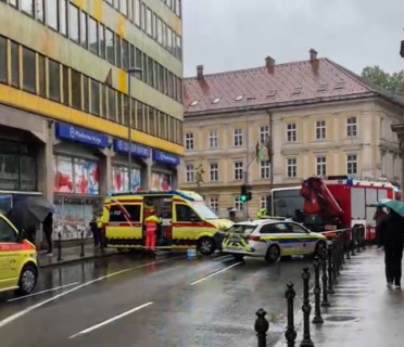 Na kraju nesreče. FOTO: Ljubljana.info/printscreen