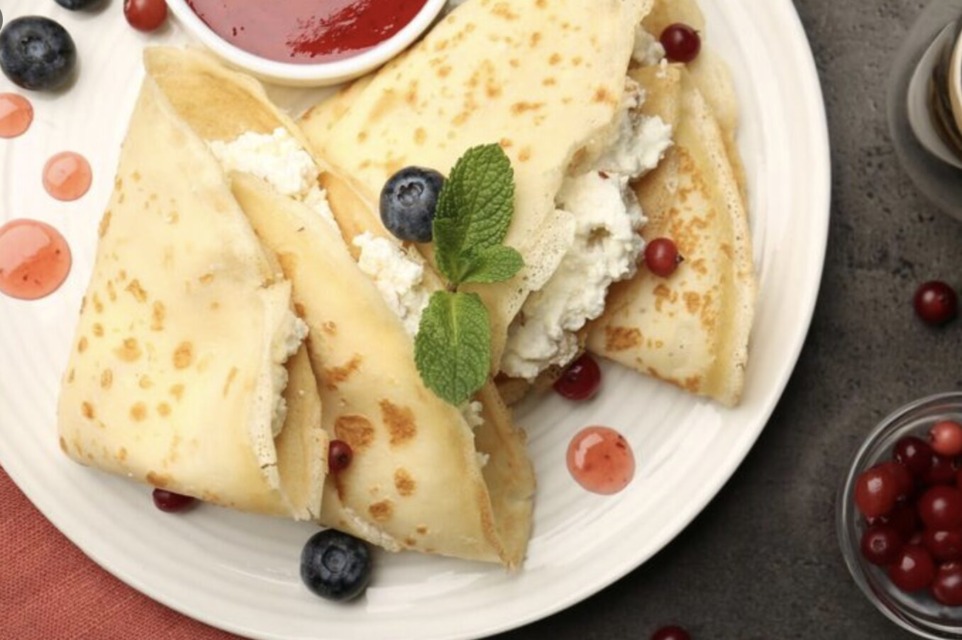Palačinke recept z skuto