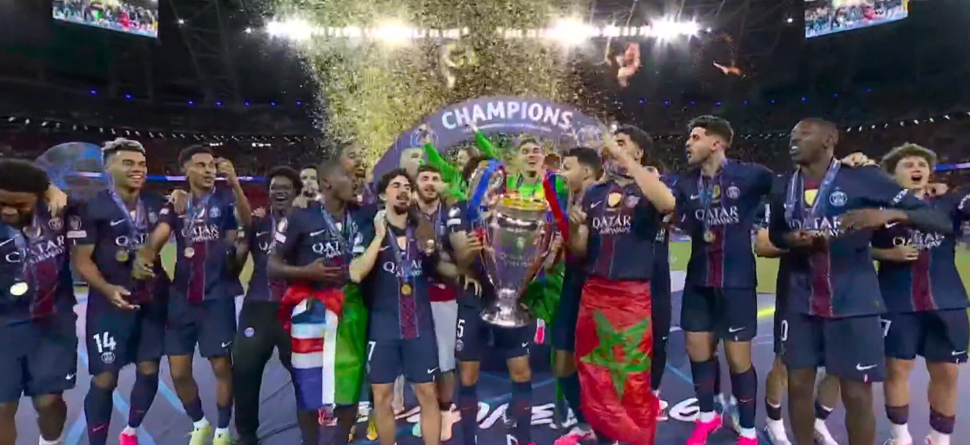 Paris Saint Germain po enajstmetrovkah do drugega zaporednega naslova v ligi prvakov.