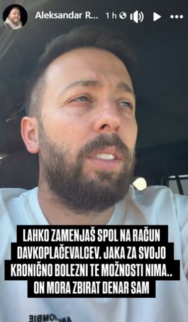Objava Aleksandra Repića