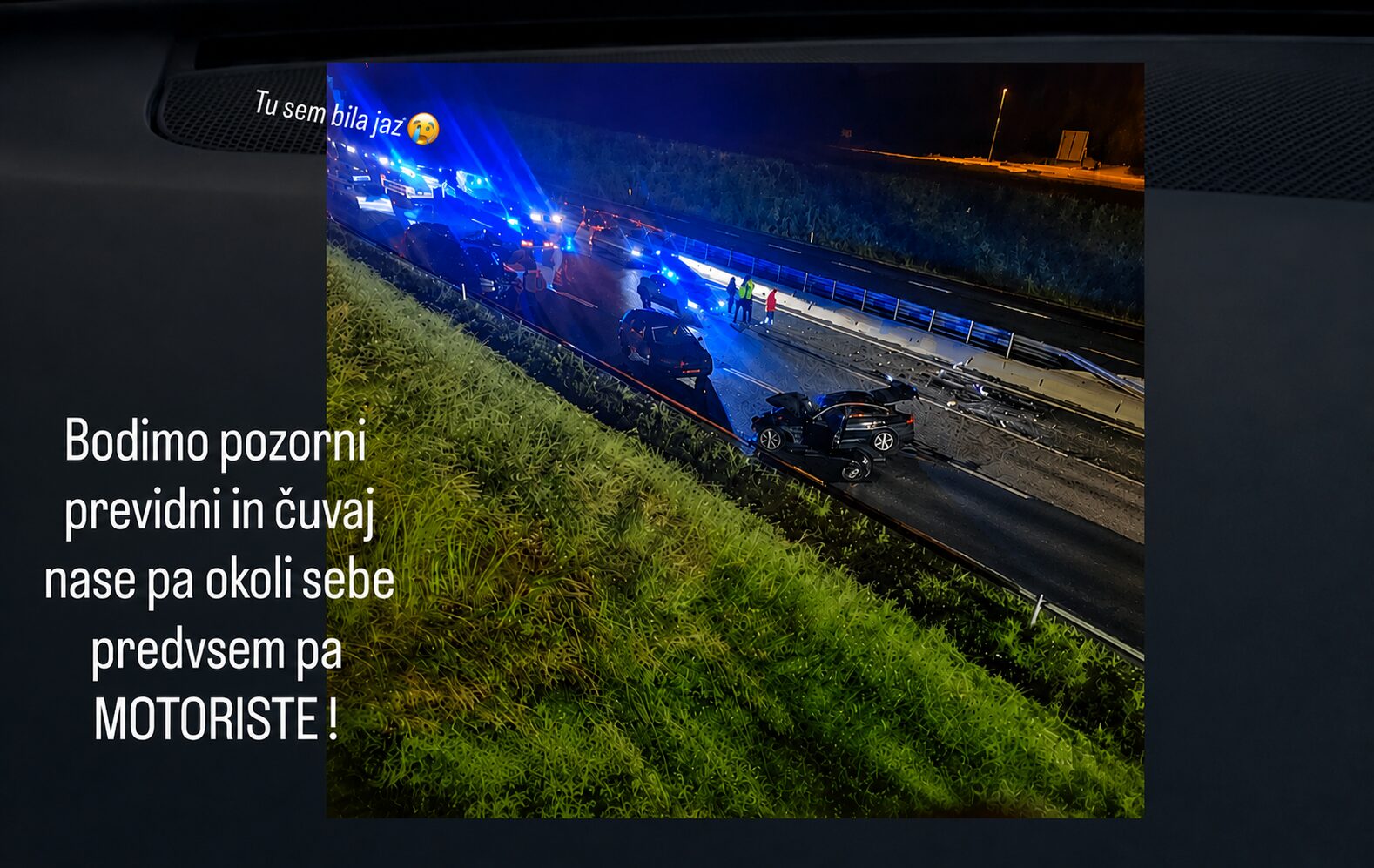 Javila se nam je udeleženka nesreče na štajerski avtocesti, bila je med prvimi na kraju: »Od blizu sem videla vse to ...«