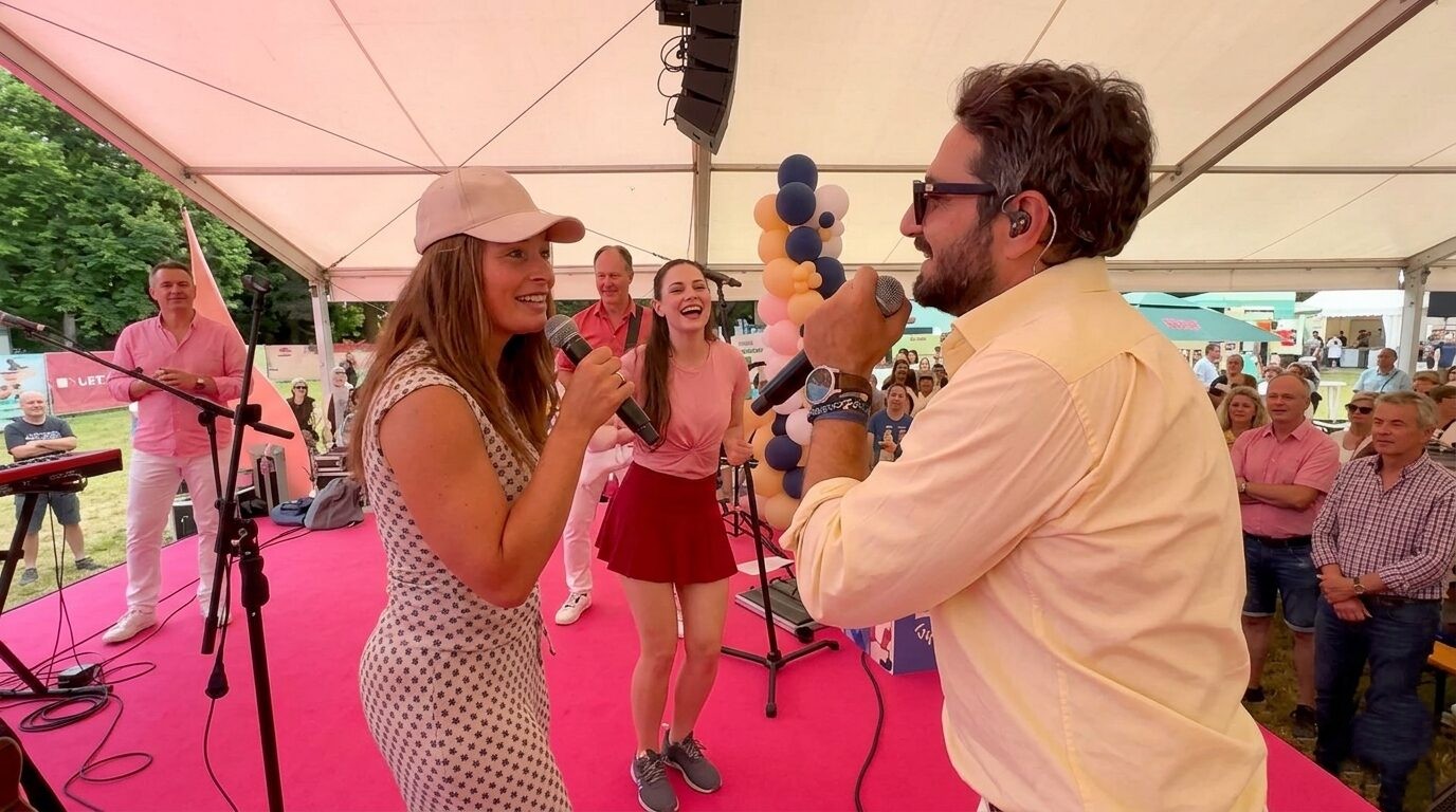 Tina Maze s Čuki zapela njihov največji hit in navdušila množico (video)