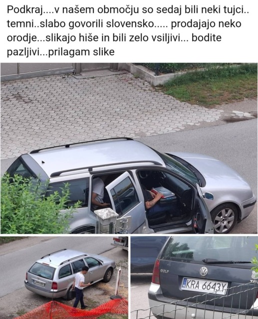 Vsiljivi prodajalci v več krajih po Sloveniji? Opaženi na Igu, v Domžalah in na Polzeli