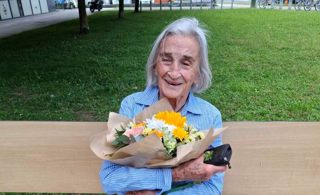 Legendarna Ivanka Mežan praznuje 100 let