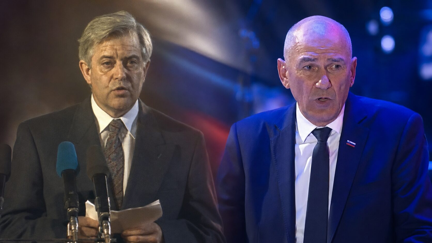 Uf, ste videli, kaj je Janša naredil včeraj: na prireditvi se je pojavil Kučan (VIDEO)