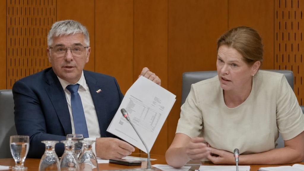 »Vse sem plačal sam!« Lotrič pred Bratuškovo odprl račune in ji nalil čistega vina, nato je sledila burna reakcija (VIDEO)