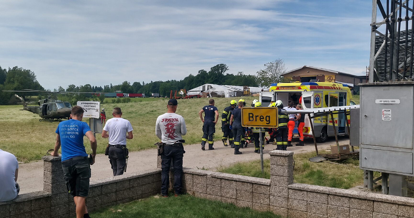 nesreča najstnika na Bregu