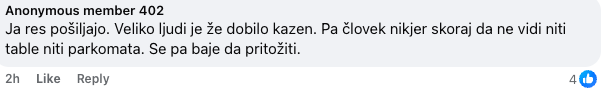 Pošiljanje kazni - Lidl.