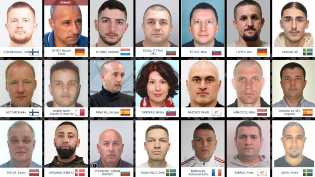 Europol znova objavil seznam najbolj iskanih ubežnikov: na njem tudi Slovenka, povezana z izginotjem sestrične Tadeja Pogačarja