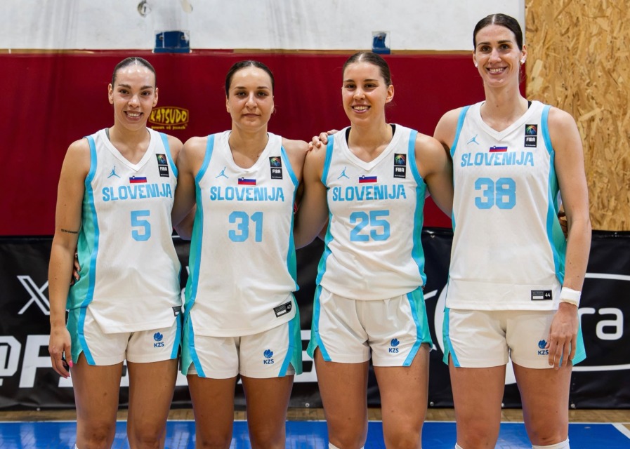Nov športni podvig naše male države: Slovenke po desetih letih znova na evropskem prvenstvu v košarki 3×3