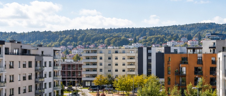 Stanovanjska politika in novi stanovanjski bloki v sodobni soseski
