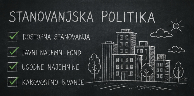 Stanovanjska politika, dostopna stanovanja in javni najemni fond