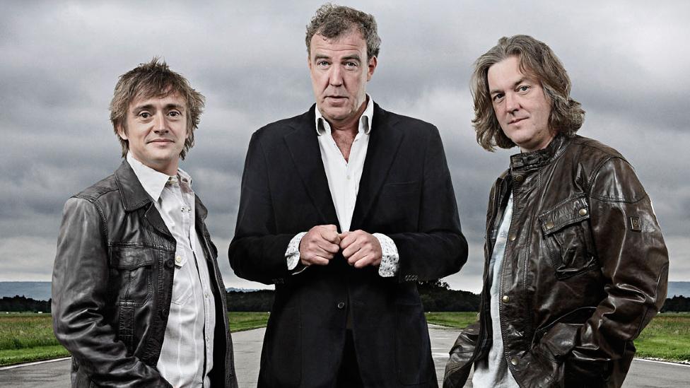 Jeremy je zaslovel kot eden od treh voditeljev oddaje TopGear; vir: BBC