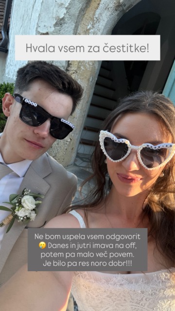 Članica Janševega podmladka se je poročila! Oče jo je pospremil do oltarja, zdaj pa so v javnost prišli prvi prizori s sanjske poroke (video)