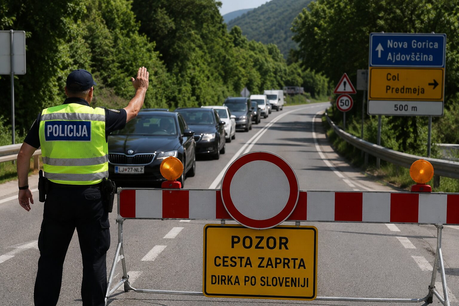 Vozniki, pozor: V naslednjih dneh bo kolesarska dirka Po Sloveniji bo zaprla številne ceste - preverite kdaj in kje bodo zapore (FOTO)