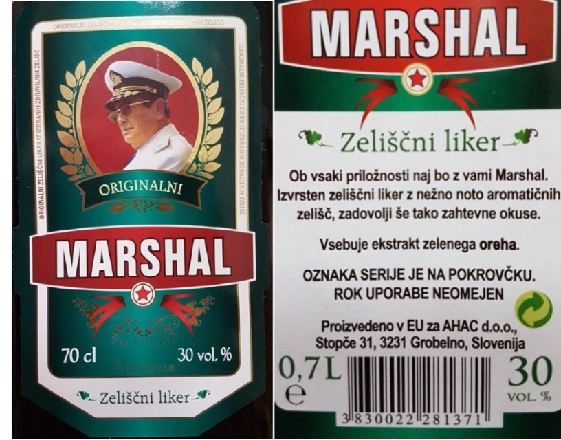 Preplah zaradi pelinkovca in zeliščnih likerjev