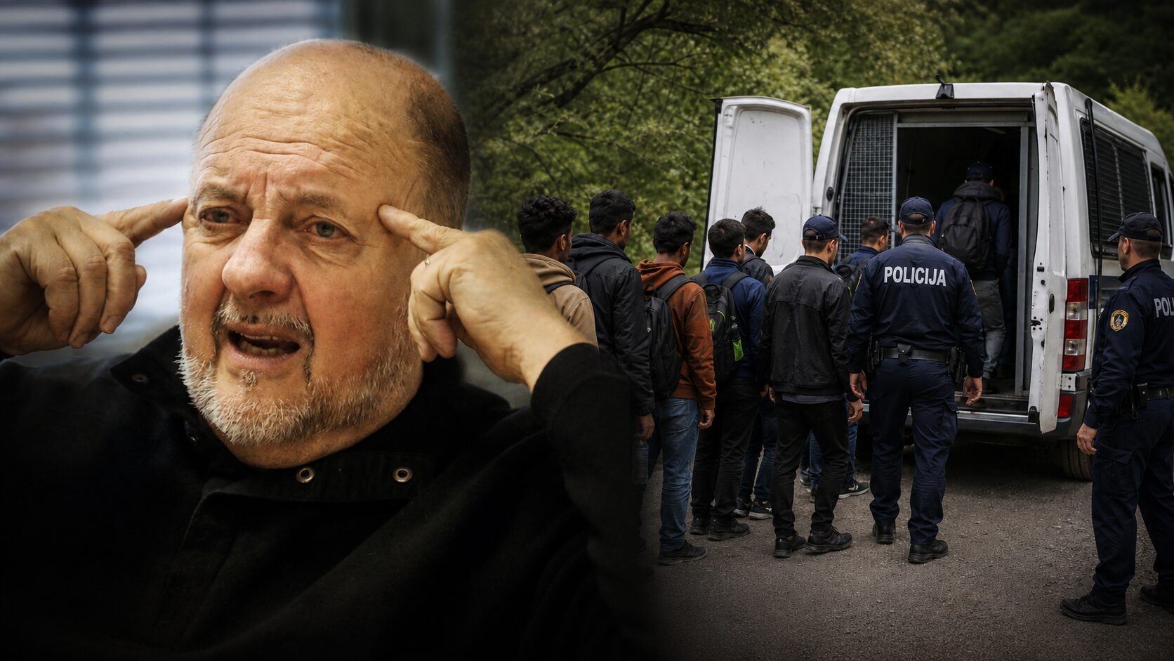 Zmago Jelinčič o migrantih