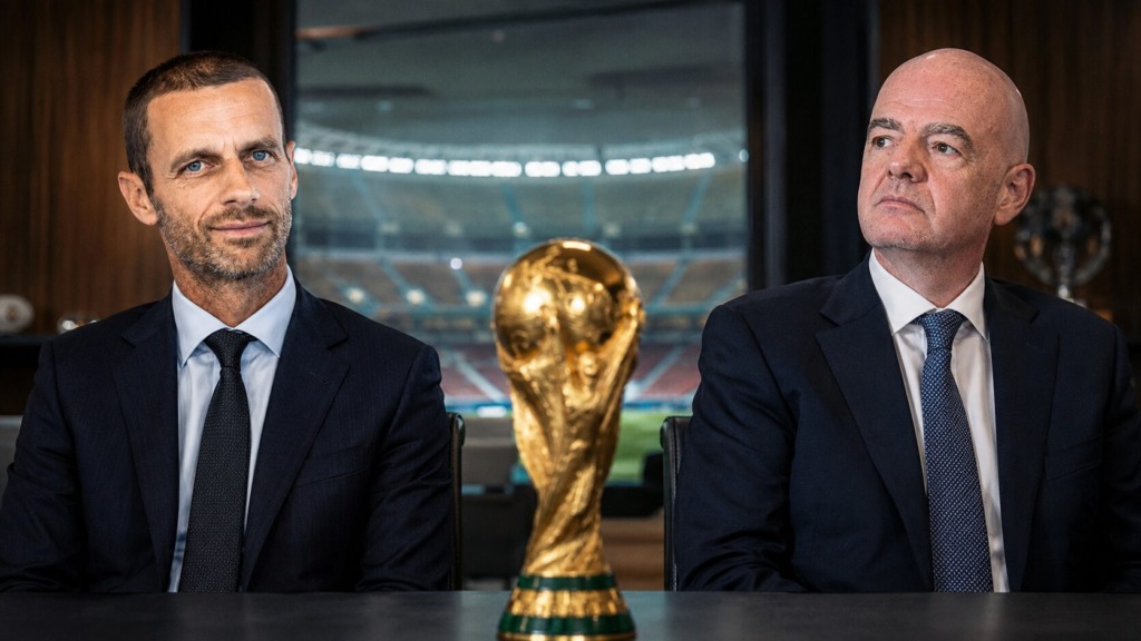 Fifa želi privatizirati svetovno nogometno prvenstvo, Čeferinova Uefa grozi z bojkotom: »Svetovno prvenstvo ni naprodaj«