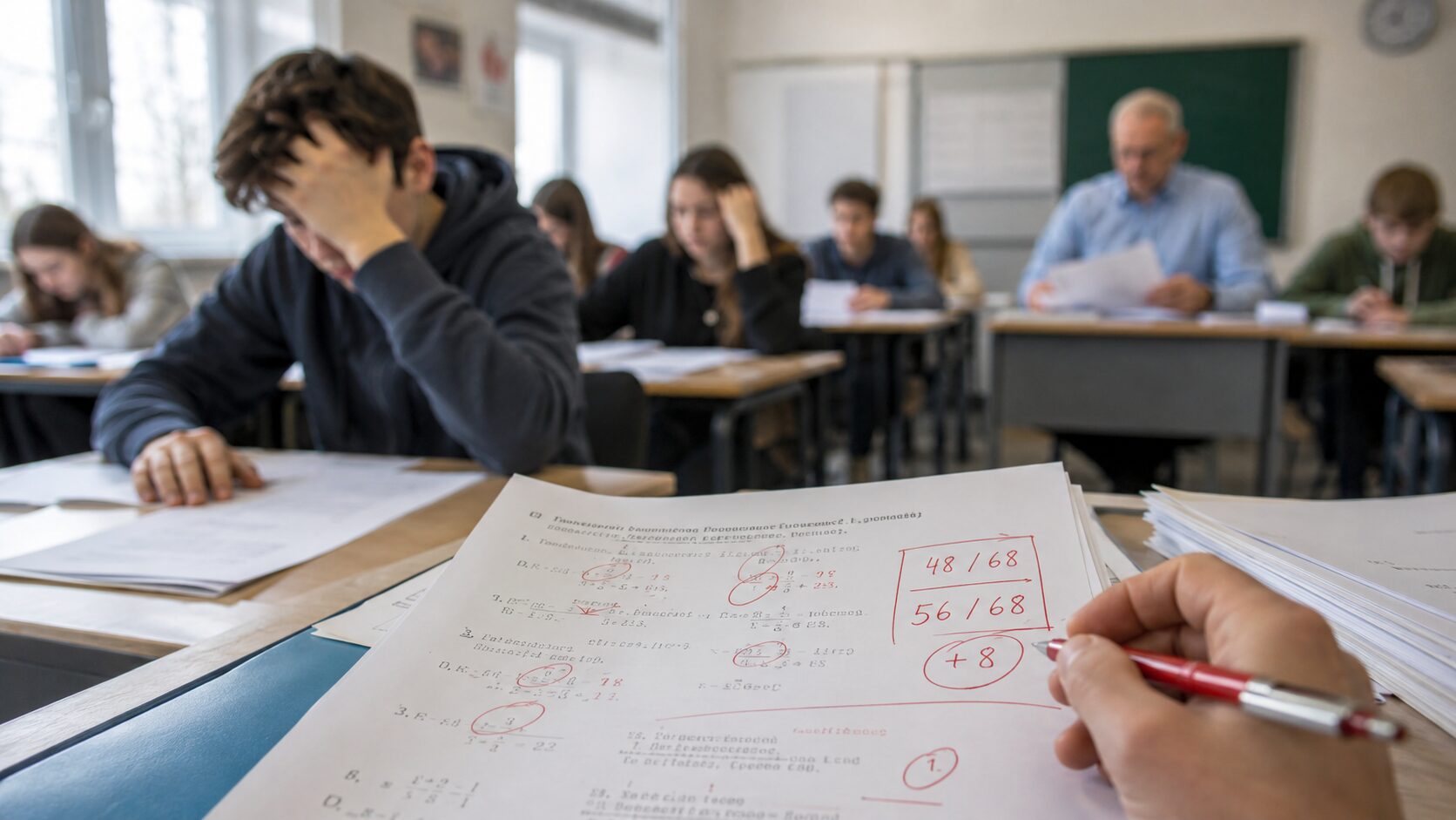 Narobe so popravili teste Nacionalnega preverjanja znanja - po pritožbah so rezultati precej drugačni