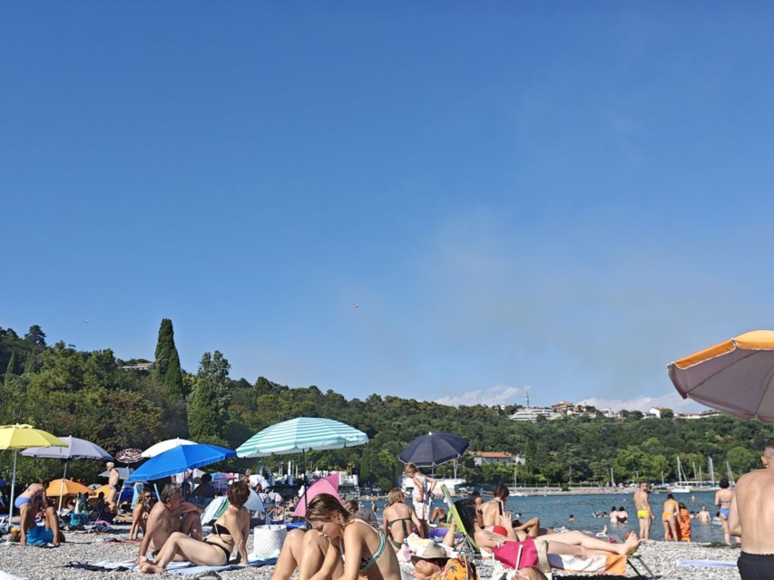 Na Krasu znova zagorelo? Dim je viden daleč naokoli, na terenu gasilci