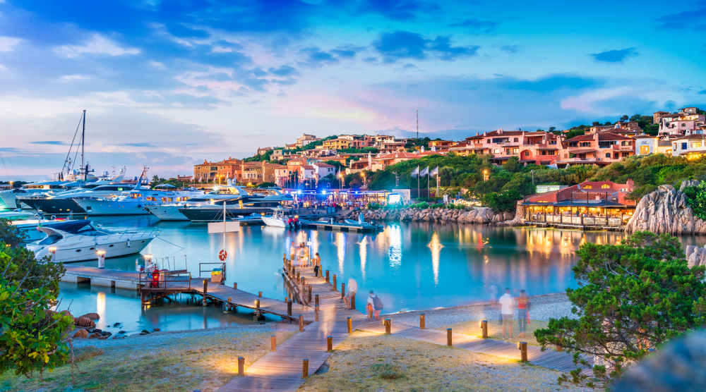 Italijansko letovišče Porto Cervo.